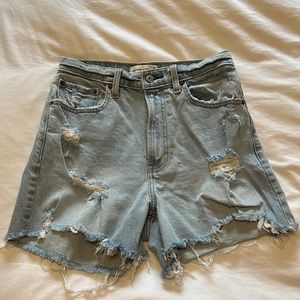 Curve Love High Rise 4 Inch Mom Shorts